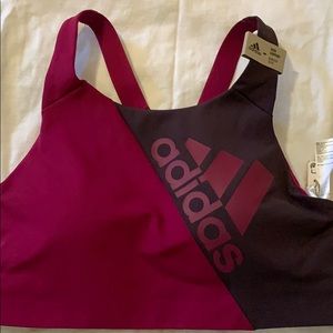 Adidas alpha skin badge sport bra